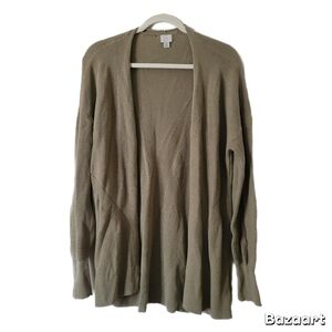 A New Day Cardigan Sweater Womens XL Open Front Ribbed